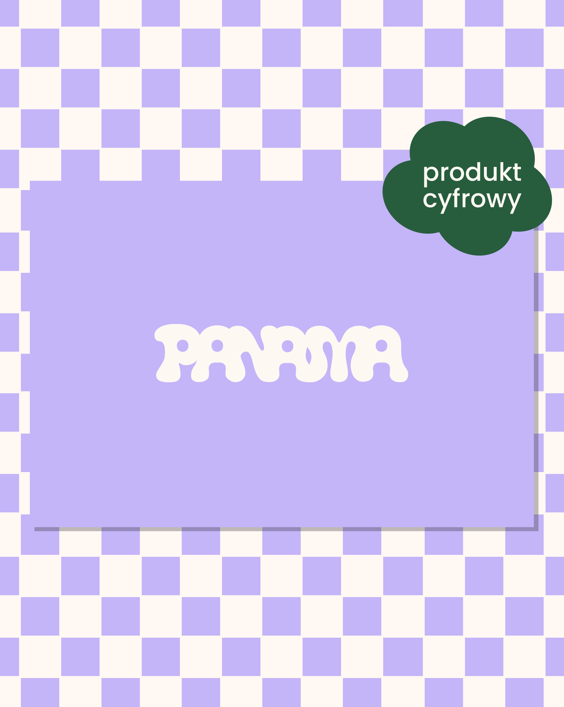 Przód cyfrowej karty podarunkowej na wybrana kwotę.