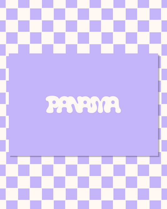 Przód drukowanej, papierowej karty podarunkowej na dowolną kwotę.