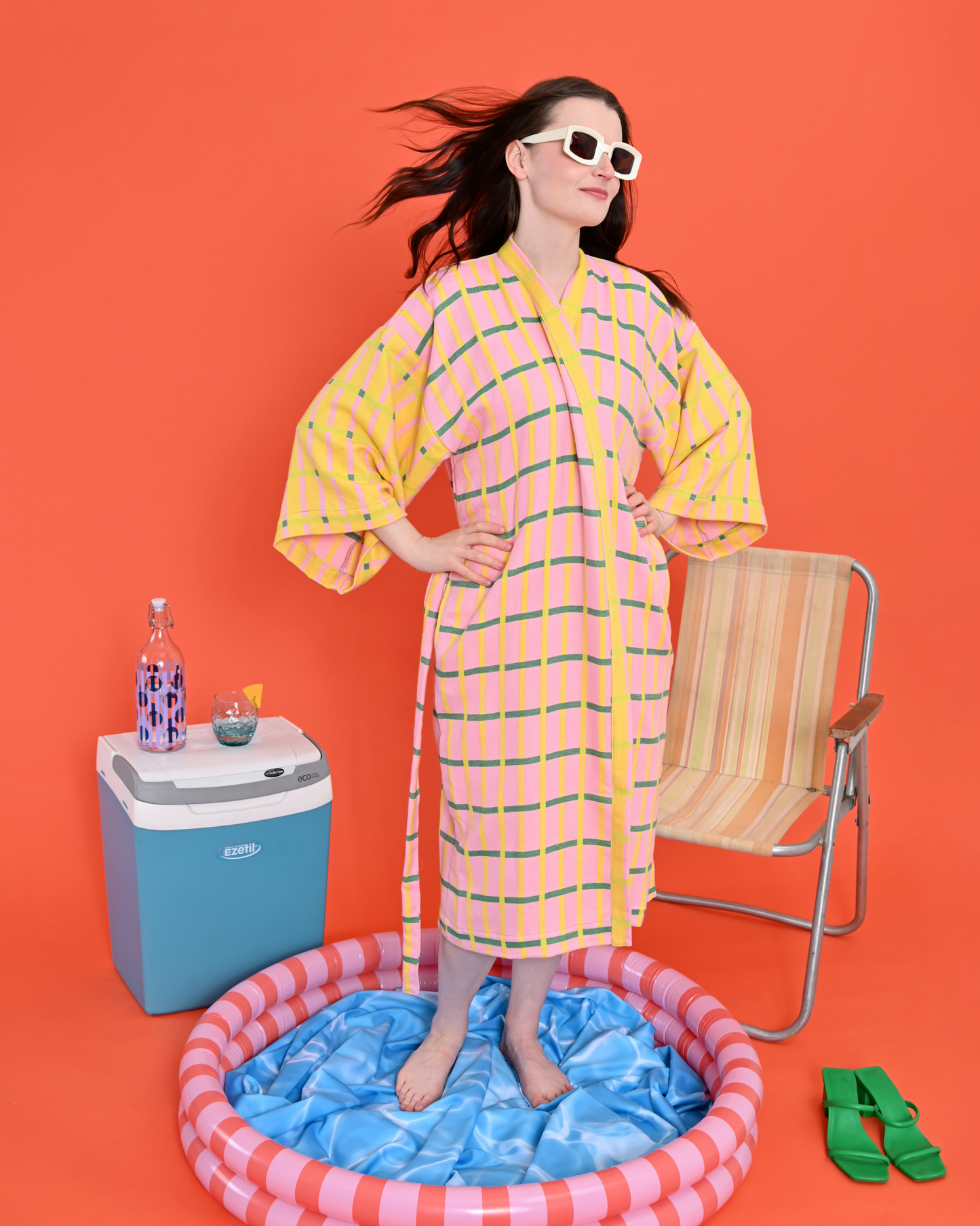 MAMBA jacquard bathrobe