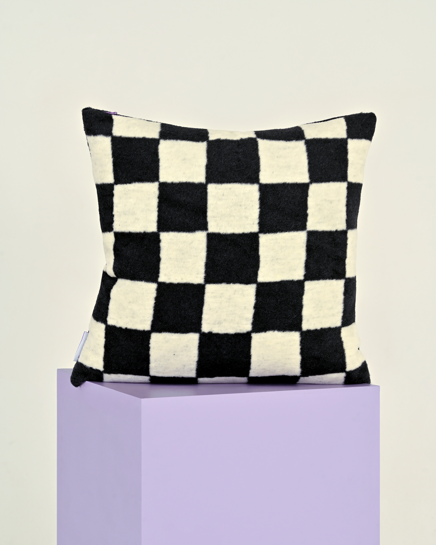 Bawełniana poszewka żakardowa Gołąb - tył