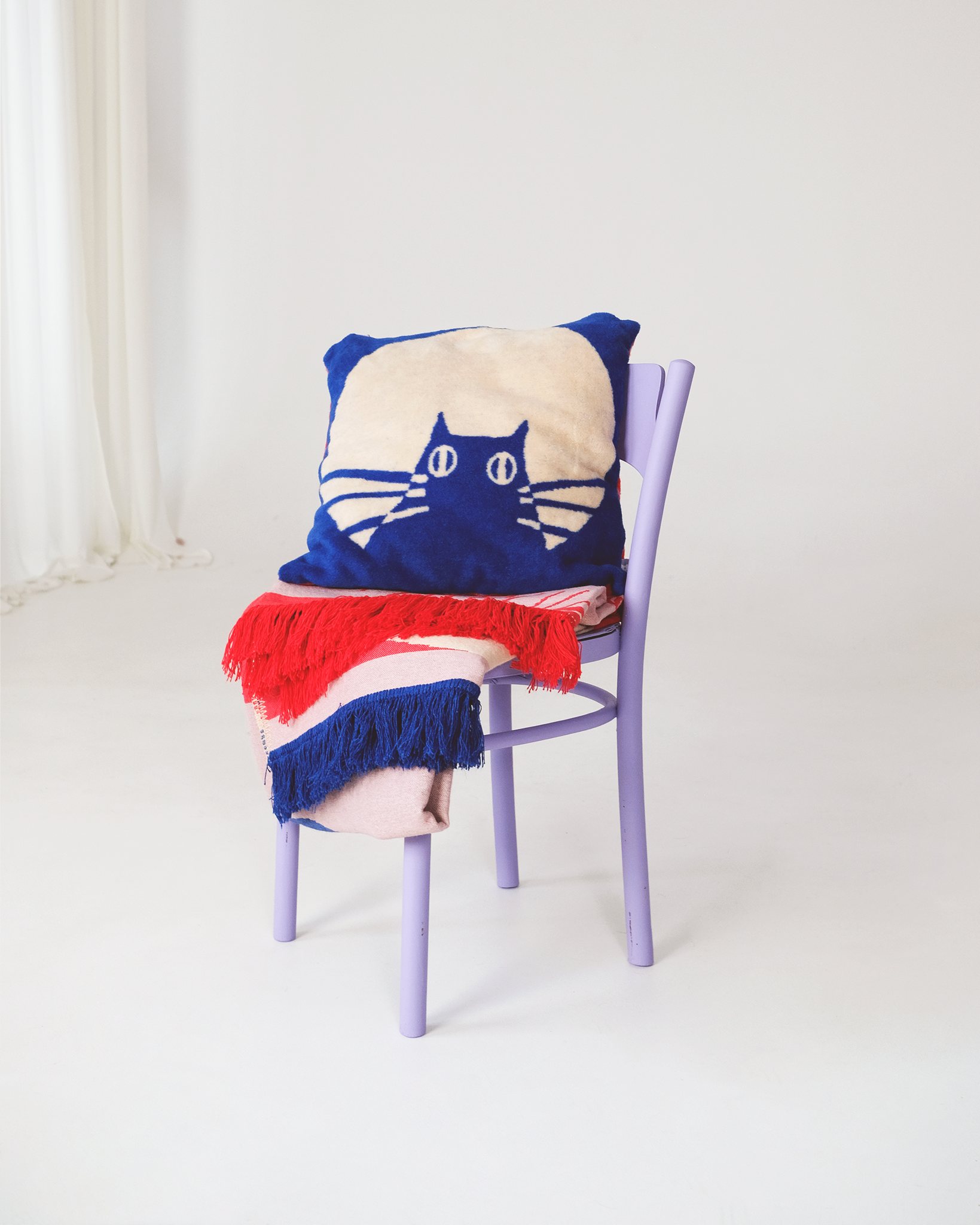 Set HARCE - koc lub pled - do wyboru - z dwustronną żakardowa puchatą poszewką.