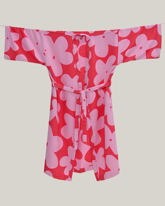 MALINA jacquard bathrobe