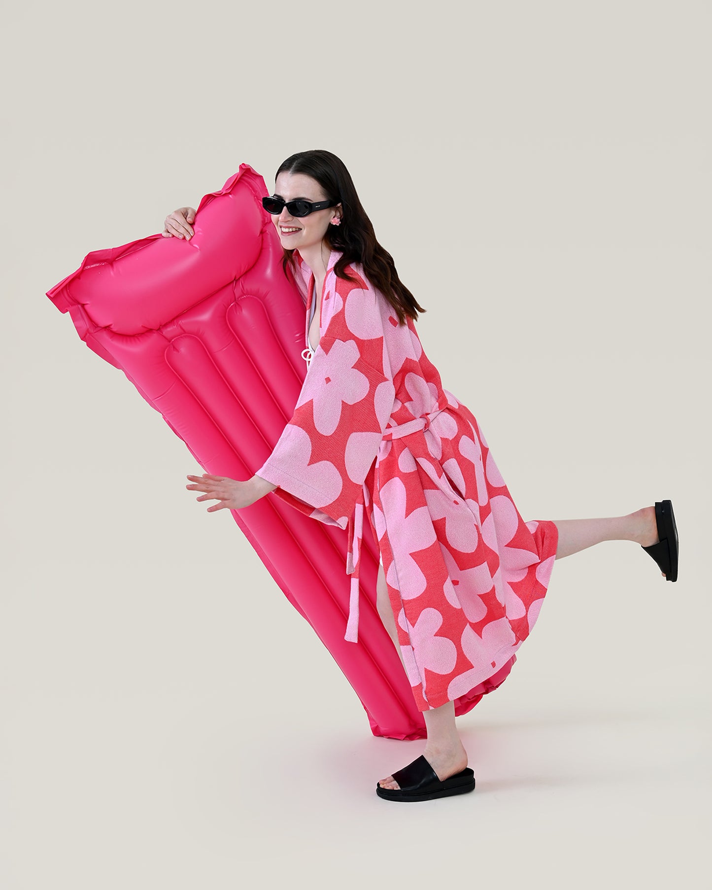 MALINA jacquard bathrobe