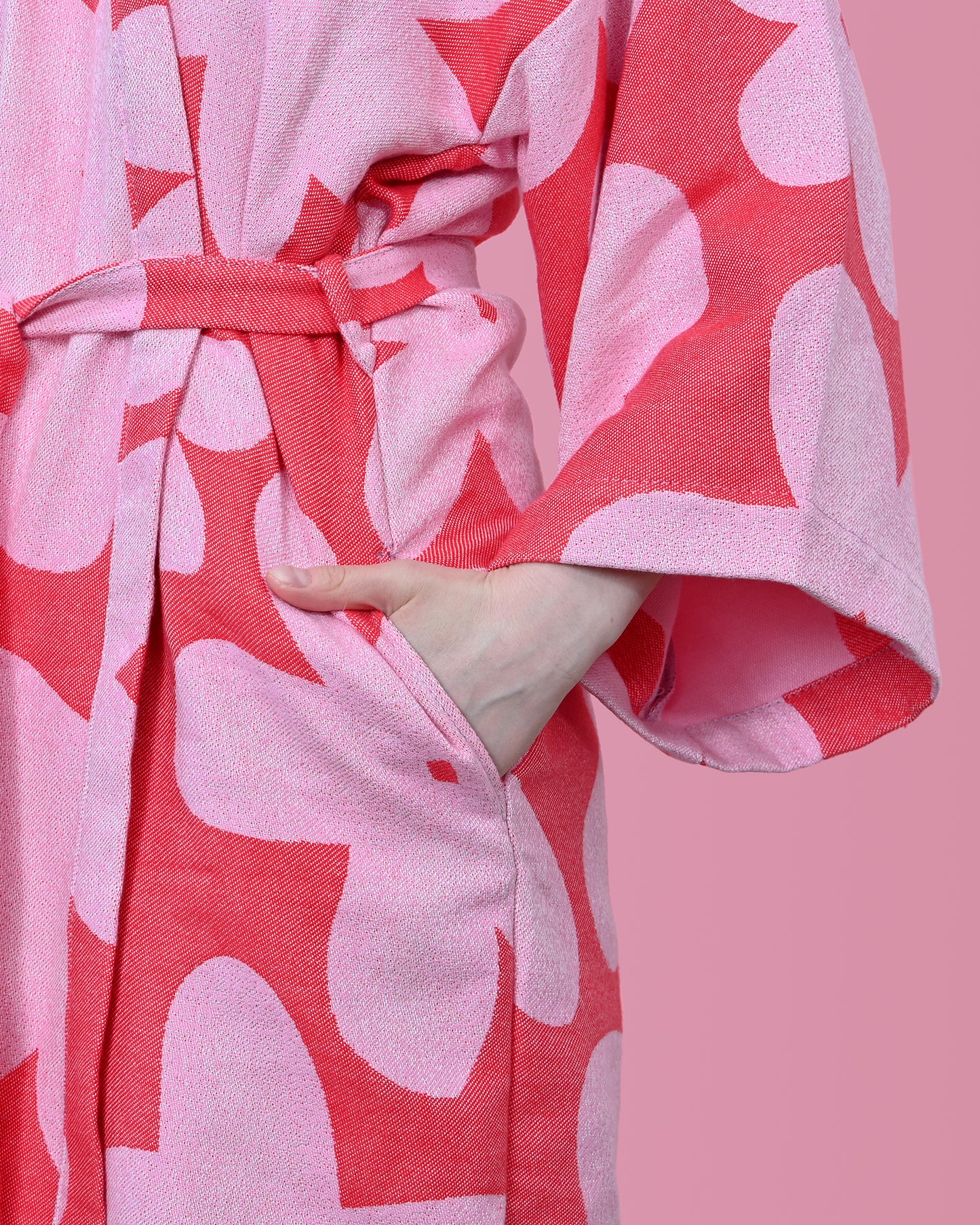 MALINA jacquard bathrobe