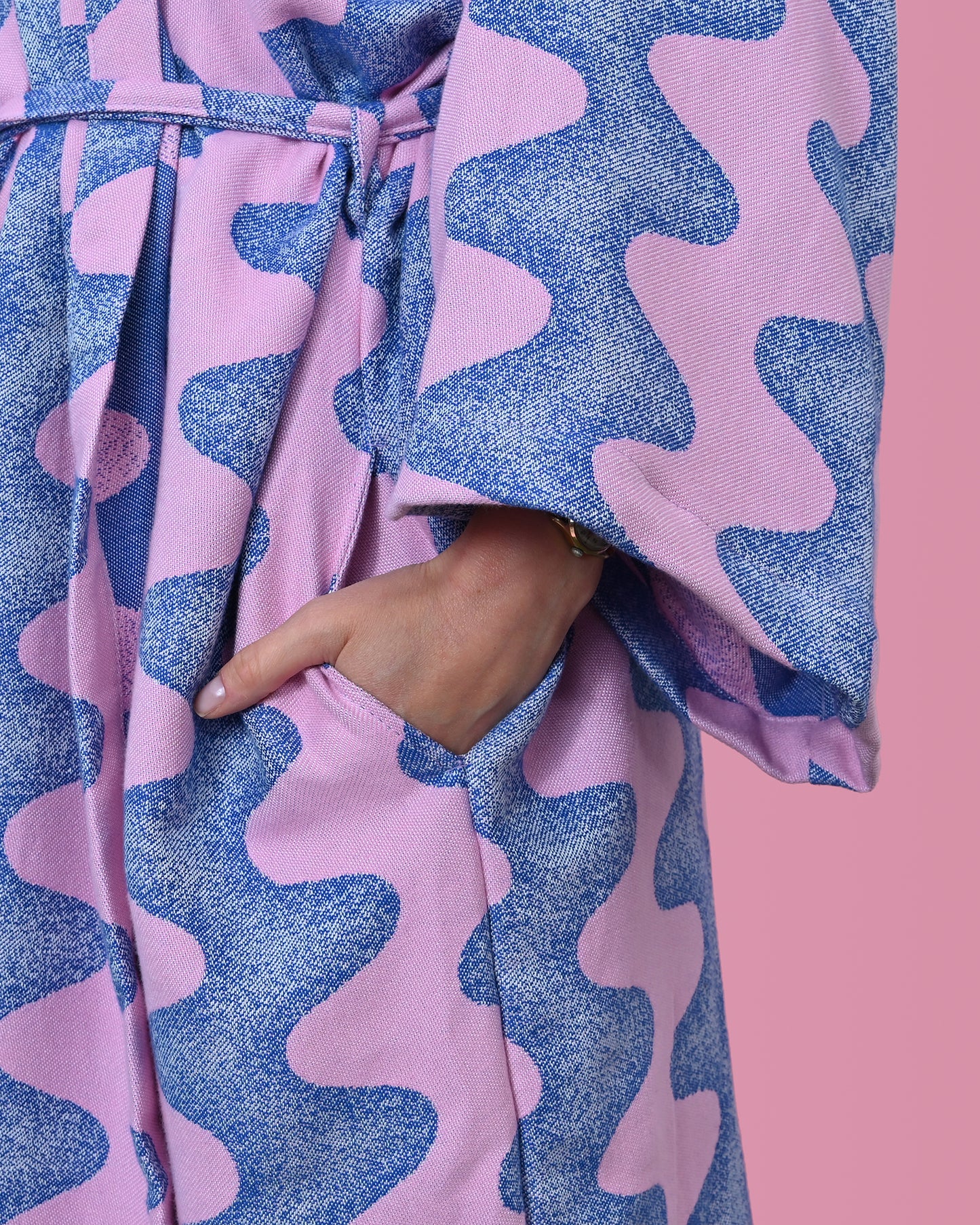 FALA jacquard bathrobe