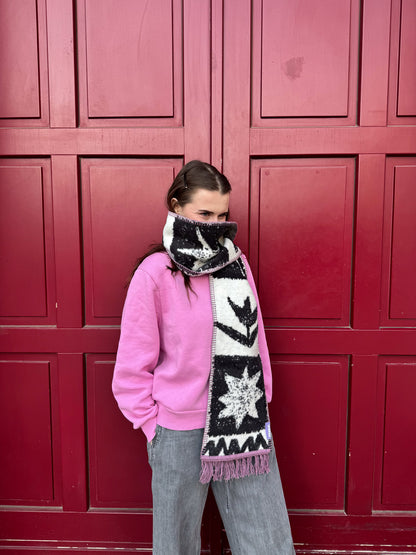 PETITES szalik żakardowy