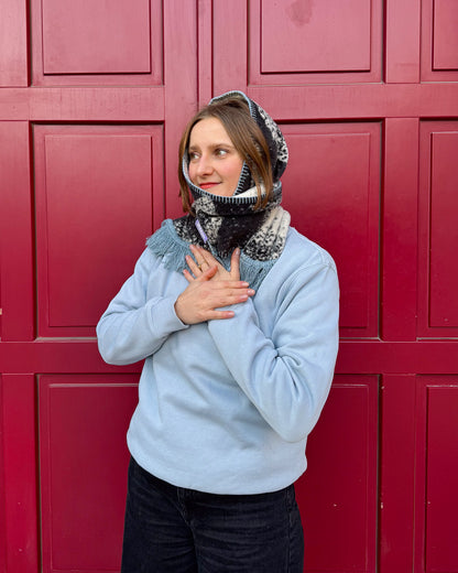 AURORA szalik żakardowy