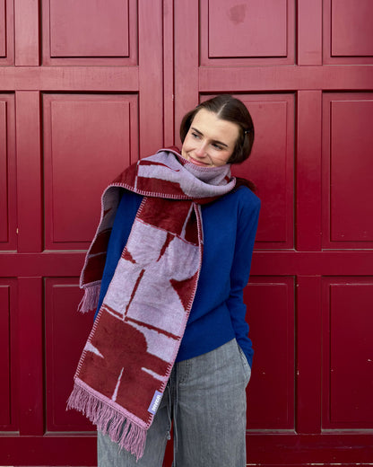 PAPILLON szalik żakardowy