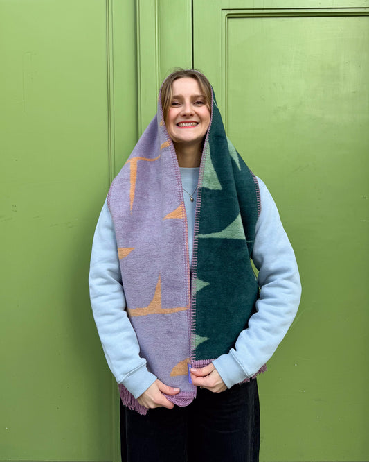 TERRA szalik żakardowy