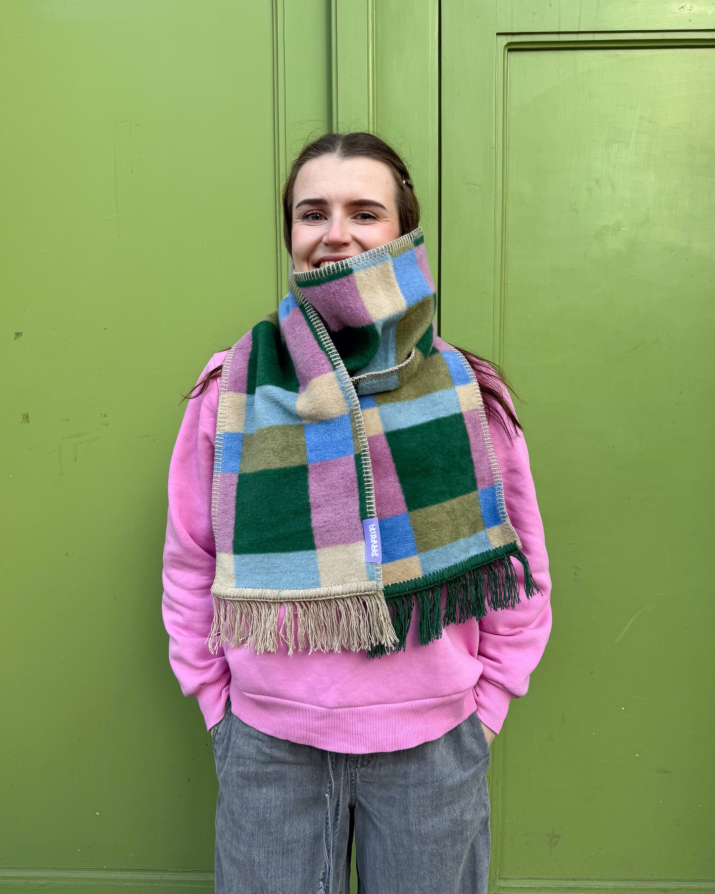 FLOKK szalik żakardowy