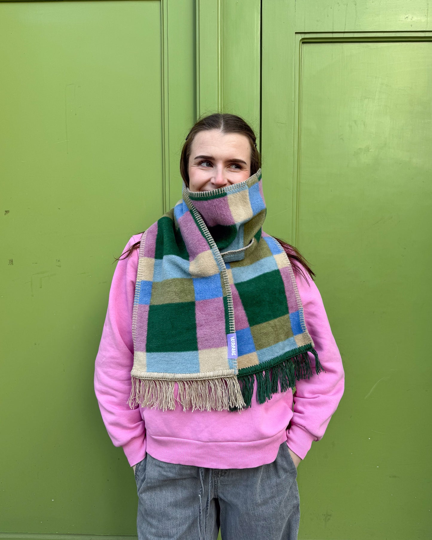 FLOKK szalik żakardowy