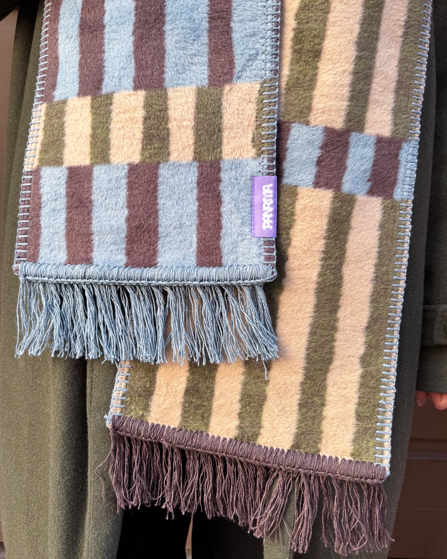 DUNE szalik żakardowy