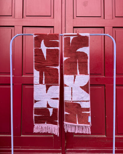 PAPILLON szalik żakardowy