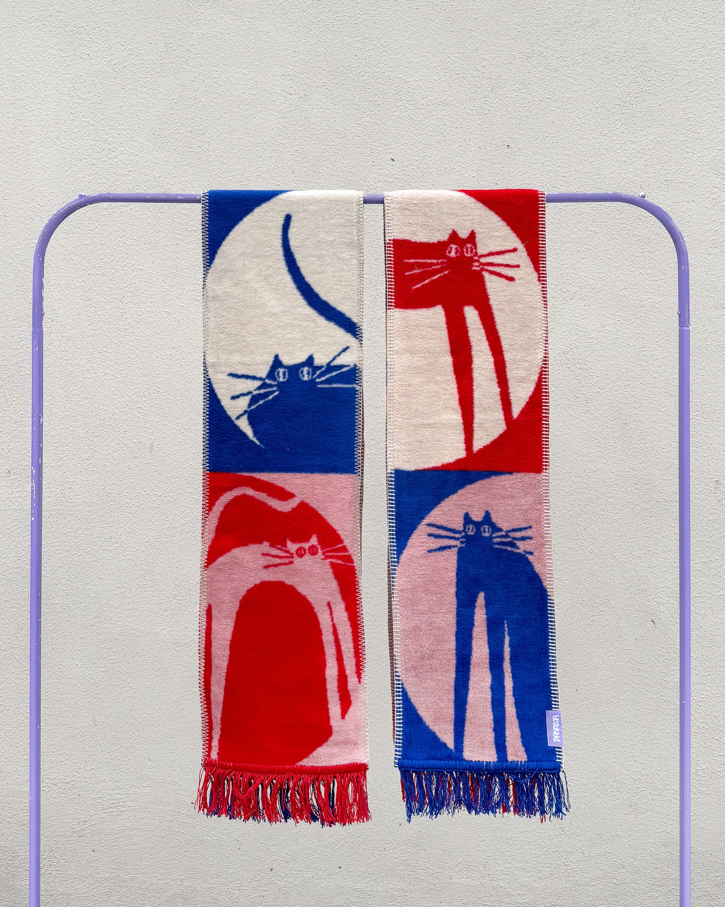 HARCE szalik żakardowy