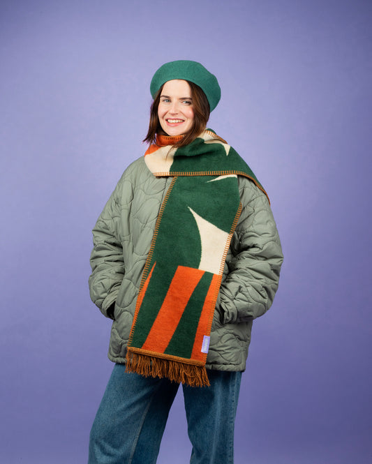 BONUS szalik żakardowy