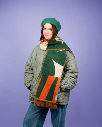 BONUS szalik żakardowy