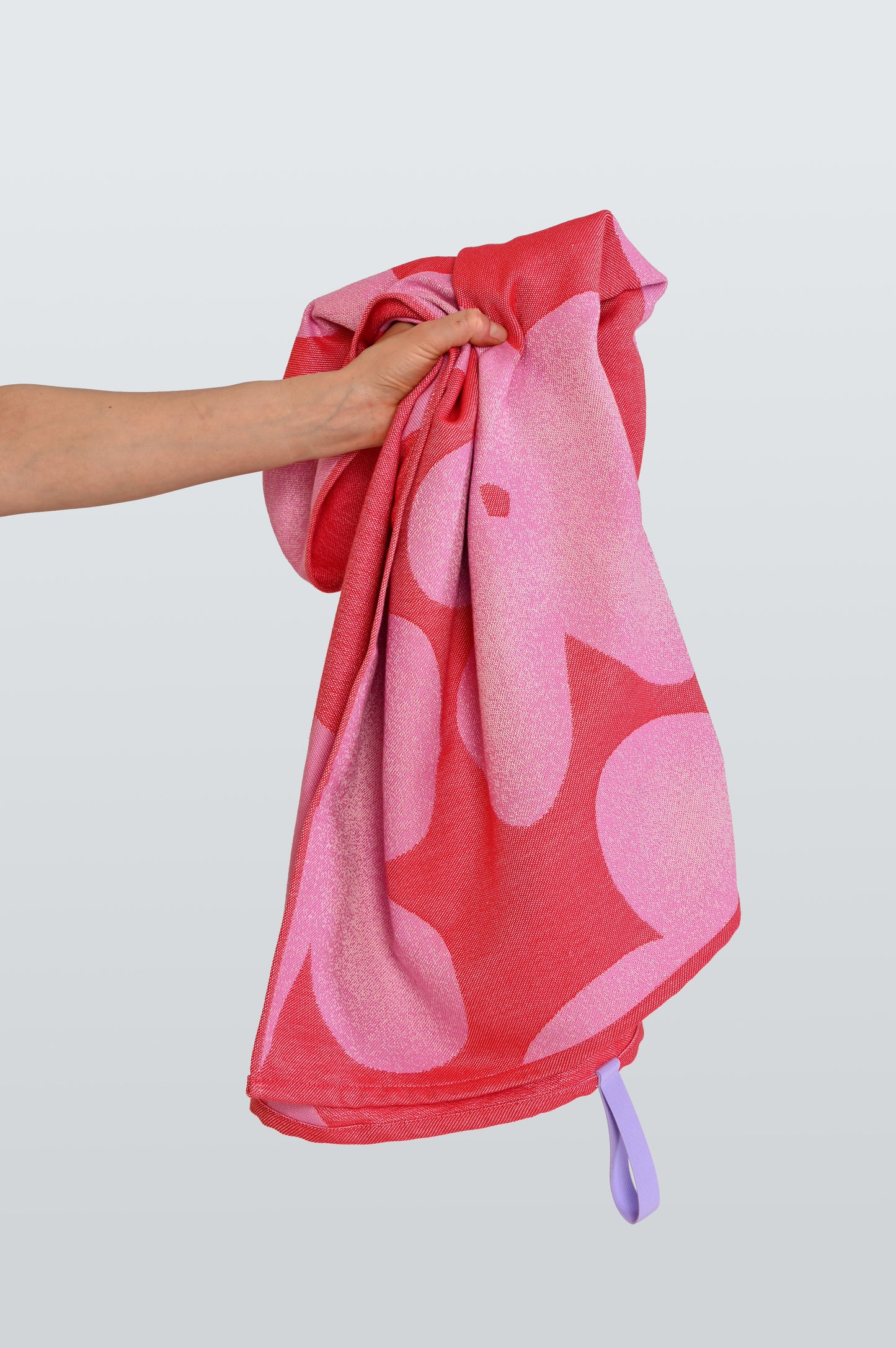 RASPBERRY jacquard towel