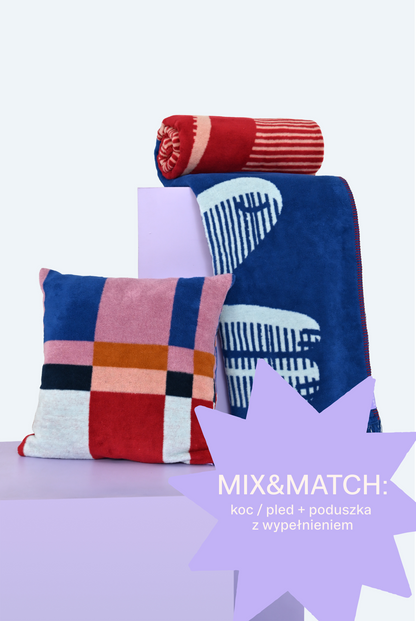 MIX&MATCH: koc/pled + poszewka