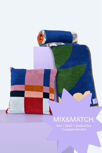 MIX&MATCH: koc/pled + poszewka
